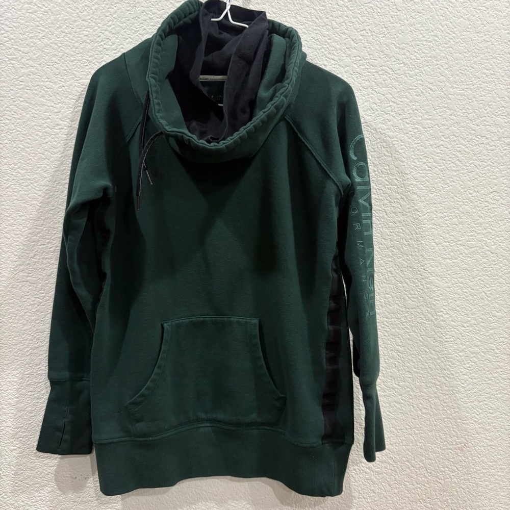 Calvin Klein Performance Dark Green Turtleneck Pullover